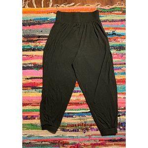 H&M deep green harem pants